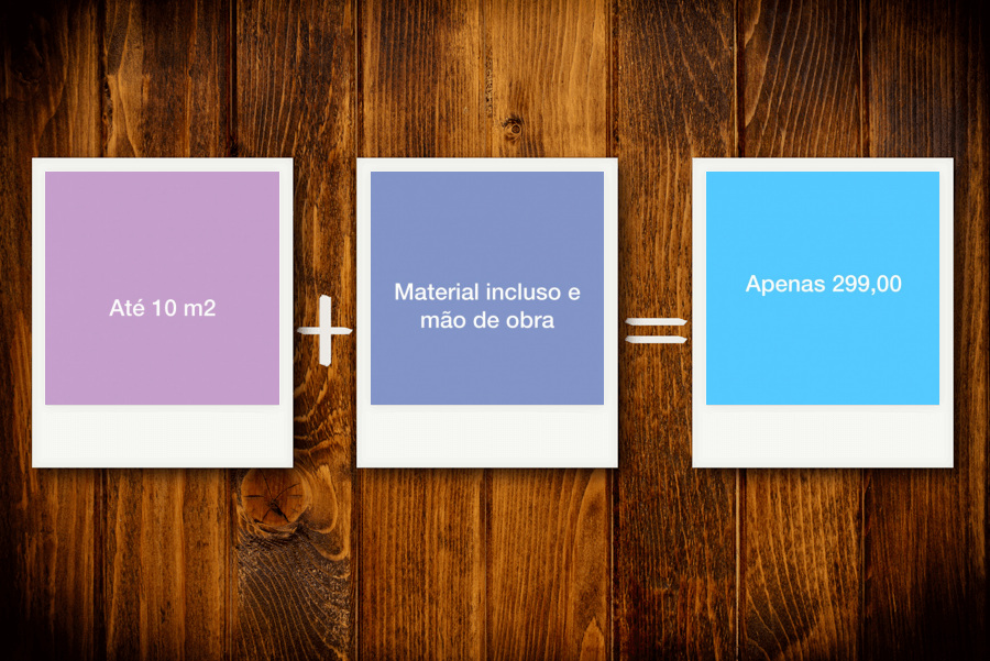 GRANDE PROMOÇÃO!!! Até 10m2 instalados Apenas 299,00 dinheiro ou débito